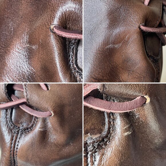 BED STU Manchester Distressed Leather Riding Boots BEDSTU Size 8 - Picture 5 of 16